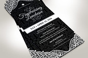 Black White Luncheon Flyer Template, a Flyer Template by Godserv Designs (Thumbnail 4 of 6)
