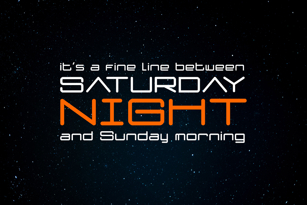 Aerospace, a Symbol Font by almazstudio (Photo 2 of 10)