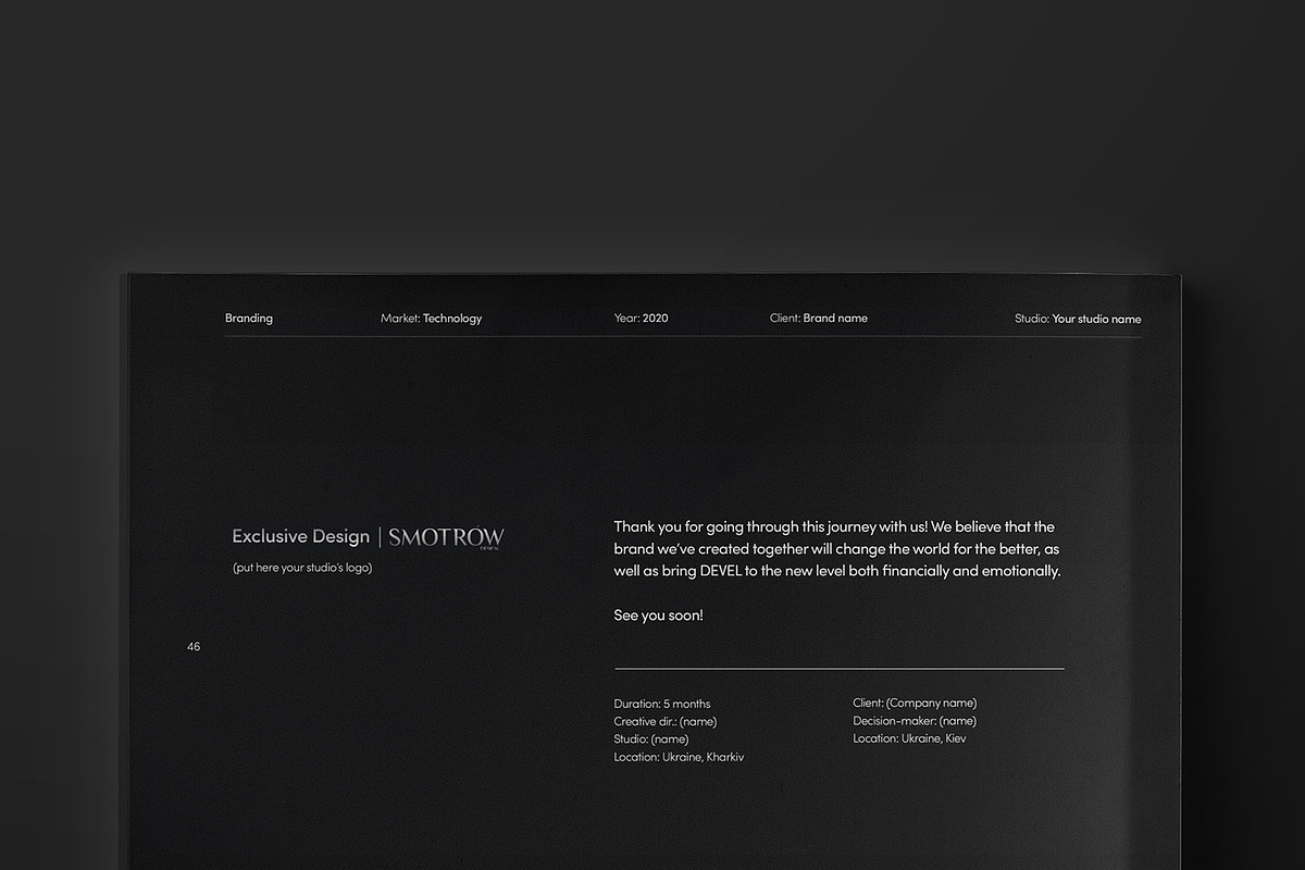 The Professional Style Guide Kit, a Presentation Template by Smotrow Related (Photo 6 of 7)