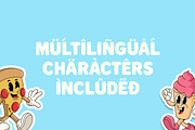 Fast Food Fan Club Font, a Sans Serif Font by Salt & Pepper Designs (Thumbnail 7 of 9)