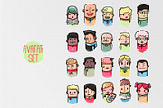 20 x Hand-Made Avatar Set, a Person Illustration by Beatriz Gascón (Thumbnail 1 of 3)