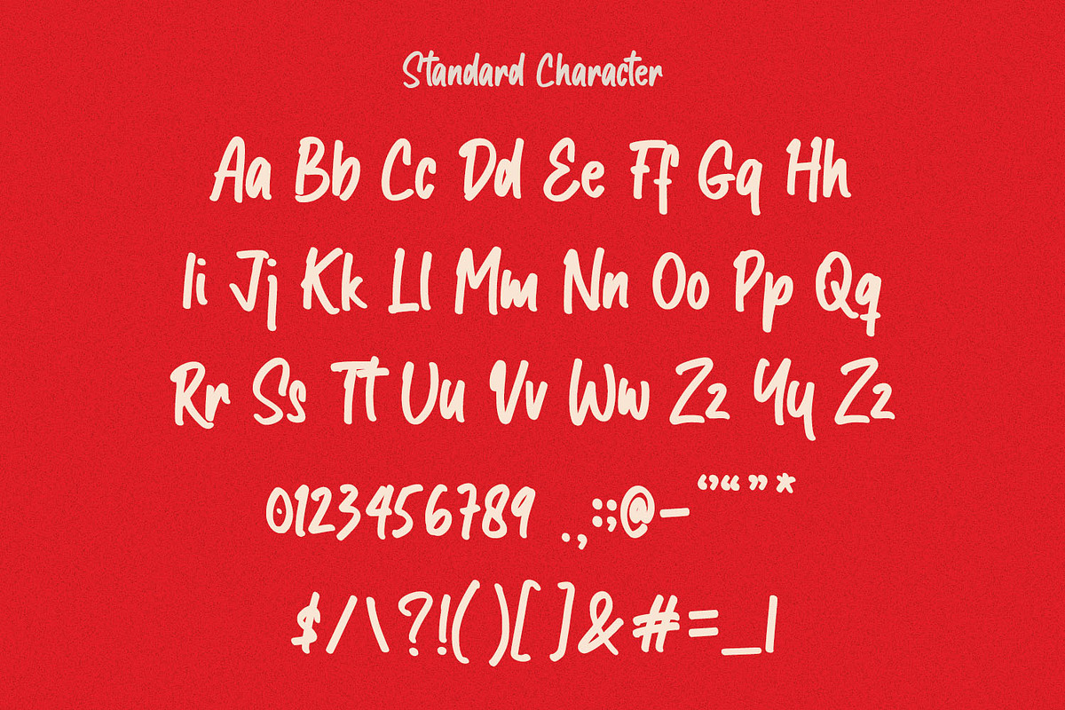Ryosuke Kimotta Casual Display Font, a Sans Serif Font by Kotak Kuning Studio (Photo 6 of 7)