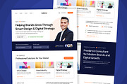 Advino Consultant Portfolio Landing, a Landing Page Template by twinstd (Thumbnail 4 of 5)