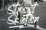 Disyoked - Textured Brush Font, a Font by Arendxstudio (Thumbnail 2 of 8)