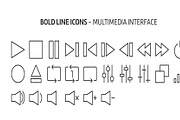 Bold Line Icons, an Outline Icon by Howcolour (Thumbnail 124 of 151)