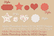 Adobe Photoshop CS2 Styles, a Layer Style Add-On by MDD Designs (Thumbnail 2 of 3)