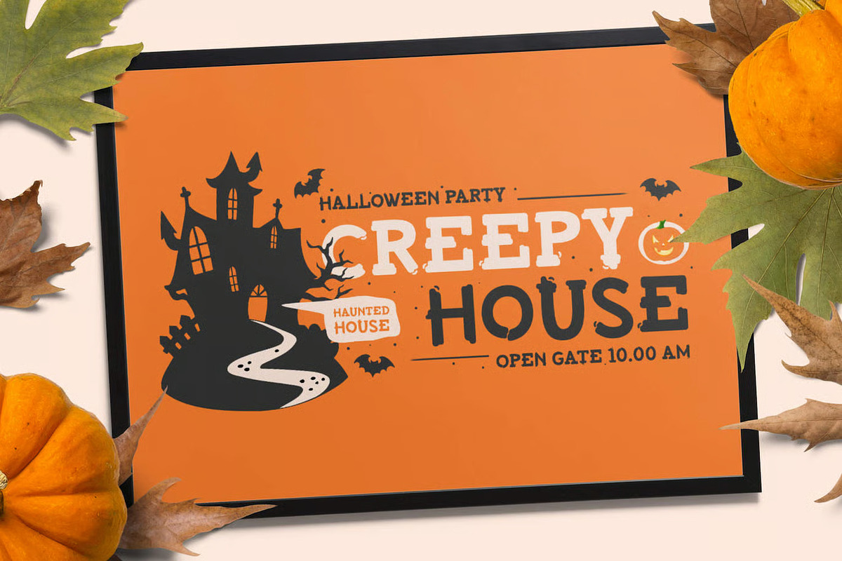 Blueray - Halloween Font, a Script Font by Runsell Studio (Photo 3 of 3)
