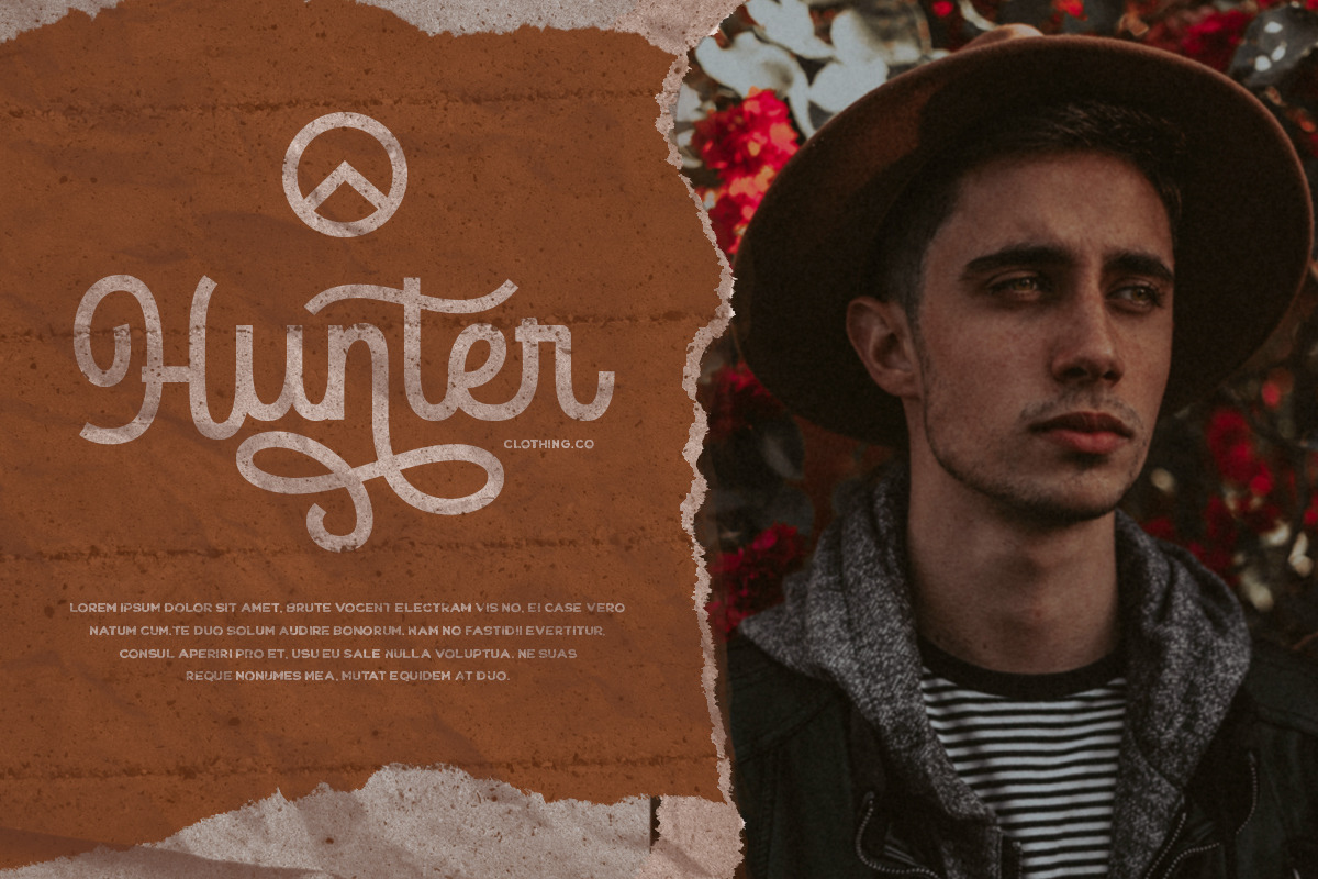 The Rouged - Display Script Font preview 3