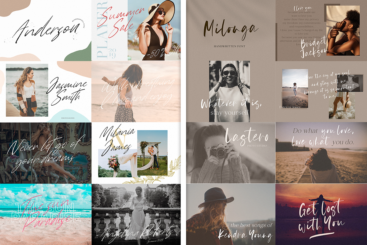 Modern Font Bundle, a Sans Serif Font by Larin Type Co. (Photo 17 of 32)