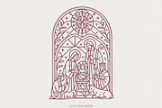Nativity Scene Clipart PNG, Holy, an Illustration by SharpMarketplace (Thumbnail 1 of 9)