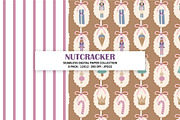 Nutcracker Seamless Pattern Bundle, a Pattern Graphic by Alanna Messina Design Co (Thumbnail 4 of 8)