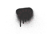 Spray Paint Drips, a Texture Graphic by GhostlyPixels (Thumbnail 10 of 13)