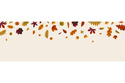 Falling autumn leaves backgrounds, a Decorative Illustration by Good Studio (Thumbnail 5 of 7)