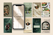 Natural Harmony Social Kit Templates, a Social Media Template by Elena Dorosh (Thumbnail 4 of 13)
