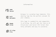 Octopus - Premium Logo Template, a Branding & Logo Template by Minimalist Logos (Thumbnail 2 of 7)
