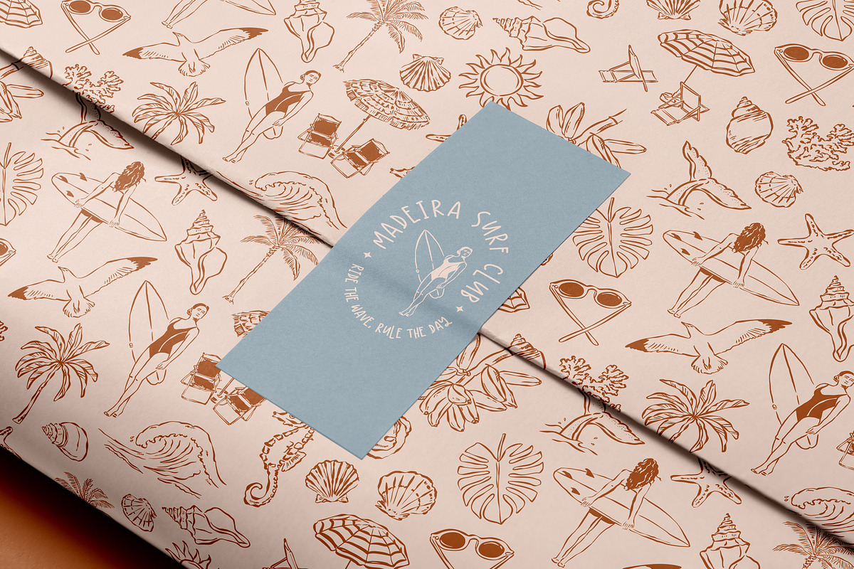 Summer Frames and Backgrounds, an Object Graphic by DesignThatMatters (Photo 10 of 10)