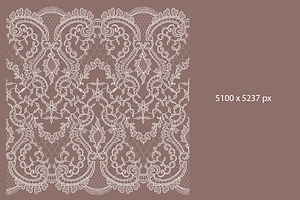 Lace Seamless Ribbons, Frames.