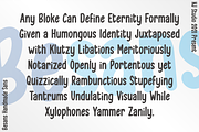 Besans, a Sans Serif Font by NJ Studio (Thumbnail 6 of 8)