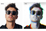 RGB Split Photo Effect Template, a Layer Style Add-On by DesignerCandies (Thumbnail 2 of 7)