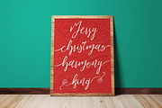 Harmony King - Brush Font, a Script Font by Cruzine (Thumbnail 8 of 8)