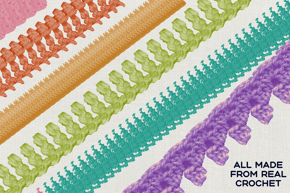 Crochet Brushes for Procreate, a Brush Add-On by Dear Darling Design (Photo 8 of 12)