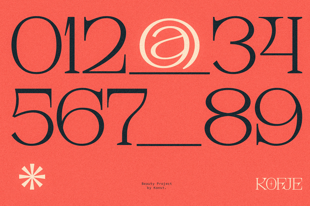 KOFJE - Beauty Serif Fonts, a Serif Font by Konstantine Studio (Photo 12 of 17)