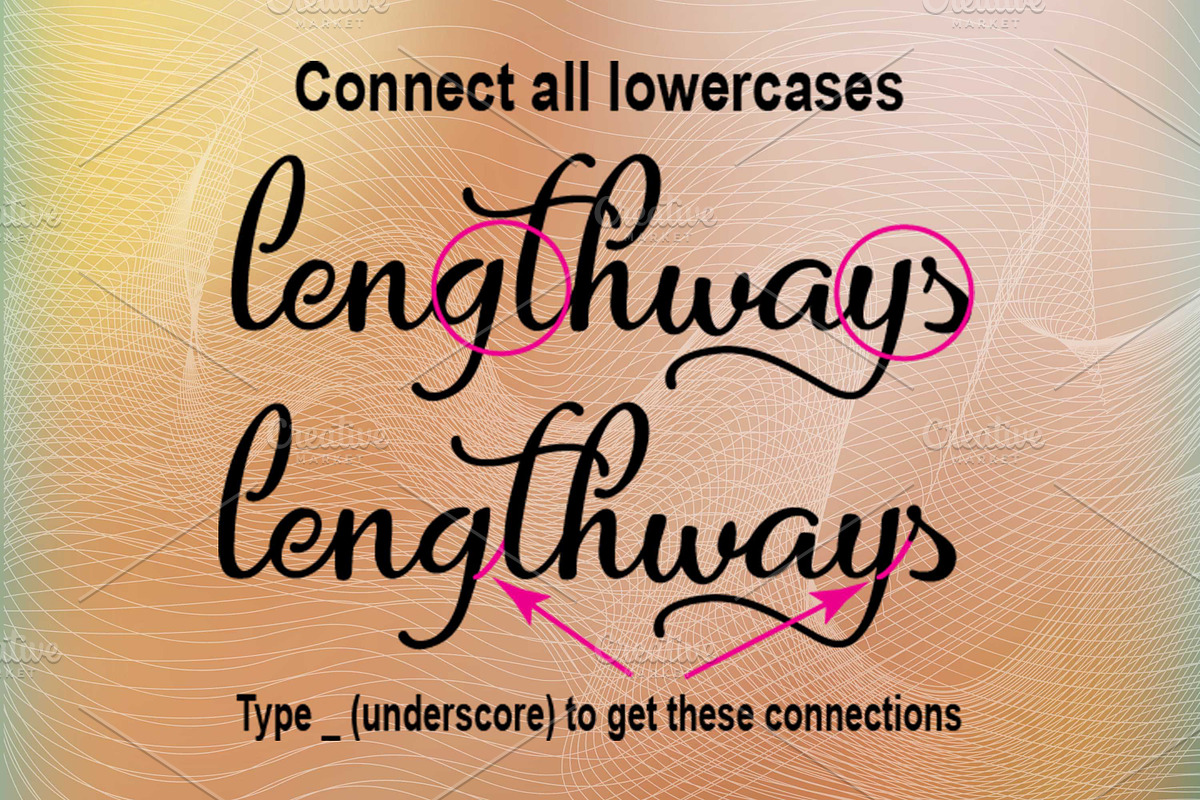 Afraty Stencil, a Script Font by Digital Typeface Studio (Photo 3 of 6)