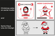 Christmas Sales Design, a Social Media Template by Lakhan1998 (Thumbnail 3 of 4)
