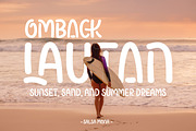 Watu Carank - Display Summer Font, a Handwritten Font by twinstd (Thumbnail 5 of 9)