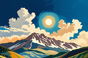 36 Italy-Themed Illustrations, a Background Graphic by h.utomo (Thumbnail 4 of 36)