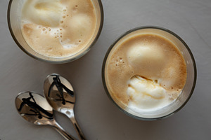 Homemade Affogato Coffee Ice Cream, a Food & Drink Photo by LiudmylaChuhunova