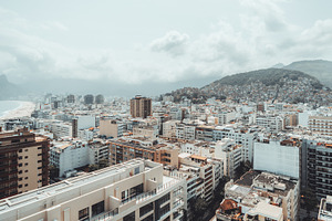 Ipanema Arpoador cityscape, an Architecture Photo by SkyNext