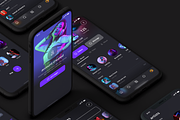 Music app UI Kit ( Figma), an UI Kit Template by Julia Shagofferova (Thumbnail 3 of 13)