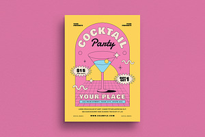 Summer Cocktail Party Flyer