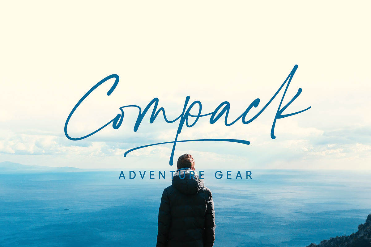Conthin | Handwritten Font, a Handwritten Font by Lemonthe (Photo 3 of 9)