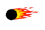 Fire Meteor Comet Silhouette Bundle, an Illustration by Designs_River (Thumbnail 4 of 51)