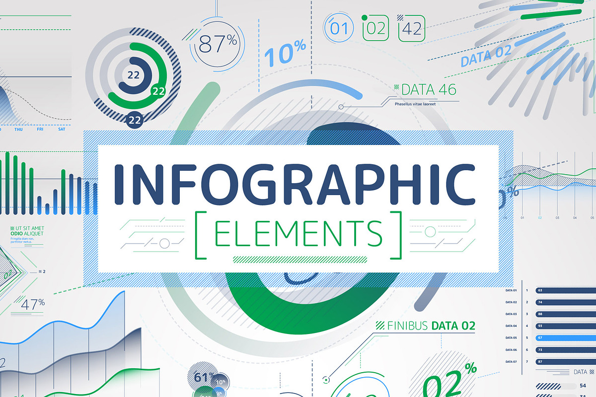 Infographic Elements, a Graphic by ConceptCafe (Photo 1 of 11)