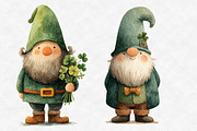 St Patrick’s Day gnome clipart, an Illustration by Designworld (Thumbnail 4 of 6)