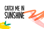 Serene Summer Typeface, a Handwritten Font by Seemly Fonts (Thumbnail 4 of 4)
