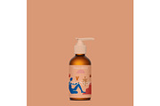 Amber Cosmetic Pump Bottle Mockup, a Cups & Container Mockup by Copal (Thumbnail 10 of 16)