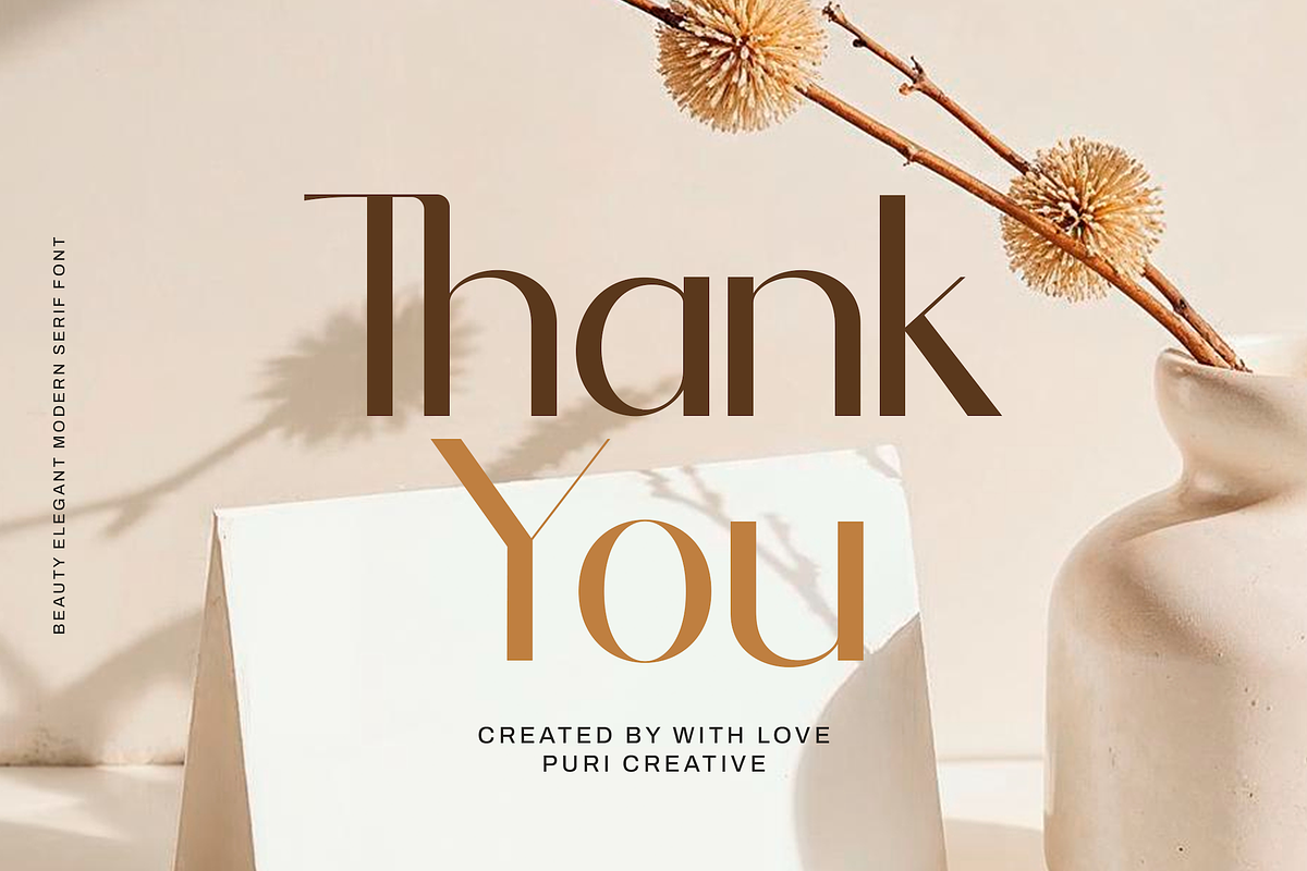 Amnegia - Beauty Elegant Sans Serif, a Sans Serif Font by PuriCreative (Photo 5 of 10)