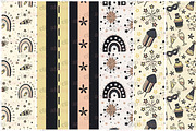 Boho New Year Seamless Patterns, a Pattern Graphic by TheClipAtelier (Thumbnail 2 of 3)