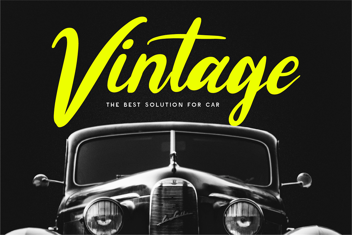 Caldrico Bold - Bold Script, a Script Font by Indotype Foundry (Photo 4 of 10)