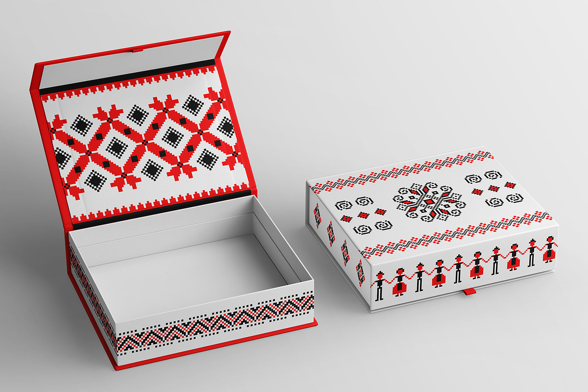 Romanian Folk Pattern Collection, an Object Graphic by Shyeno (Photo 11 of 19)