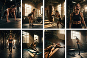 Women Gym Workout Images, a Sports & Recreation Photo by Selenique Studio (Thumbnail 13 of 13)