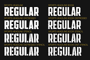 SPORTS HEADLINE FONT BUNDLE, a Sans Serif Font by Alphabet Agency (Thumbnail 3 of 11)
