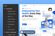 Medifest - Healthcare Service, a Landing Page Template by SLAB! Design (Thumbnail 2 of 5)
