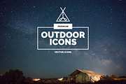 Premium »Outdoor« Icons, an Icon by IconUncle (Thumbnail 1 of 2)