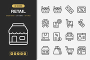 Retail Icons, an Icon by Spacepixel Creative (Thumbnail 1 of 3)