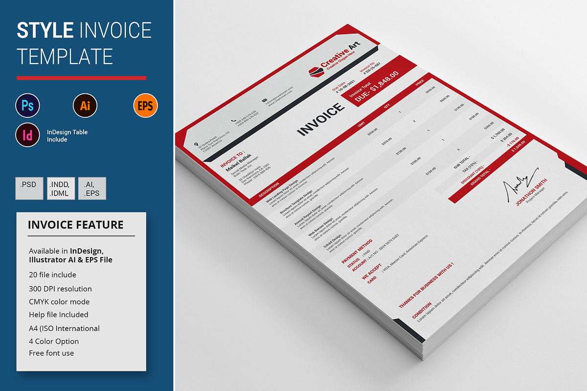 Style Invoice Template